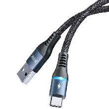 REMAX RC-152 COLORFUL LIGHT USB TO TYPE C DATA CABLE
